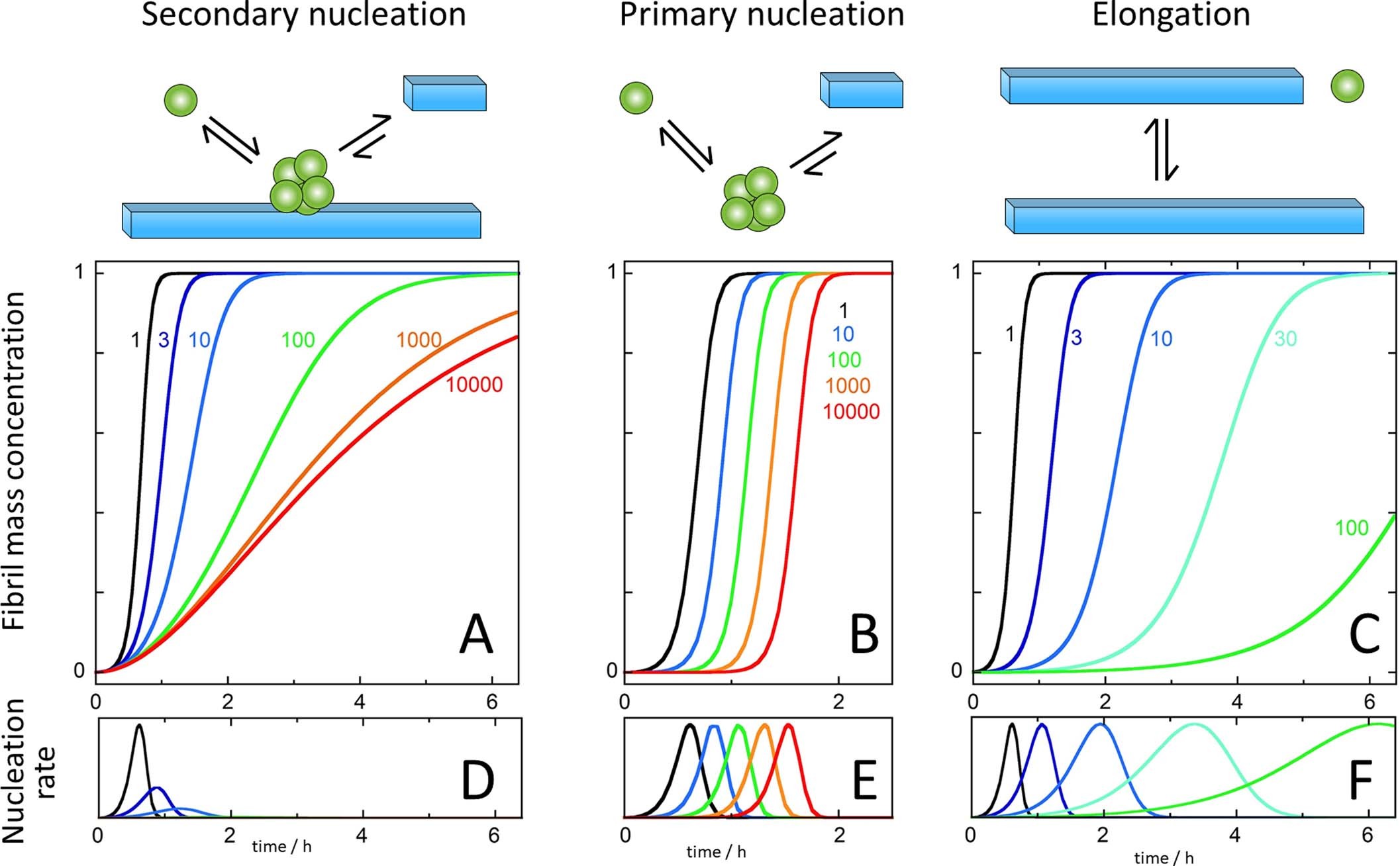 Extended Data Fig. 1: Microscopic mechanism of inhibition.