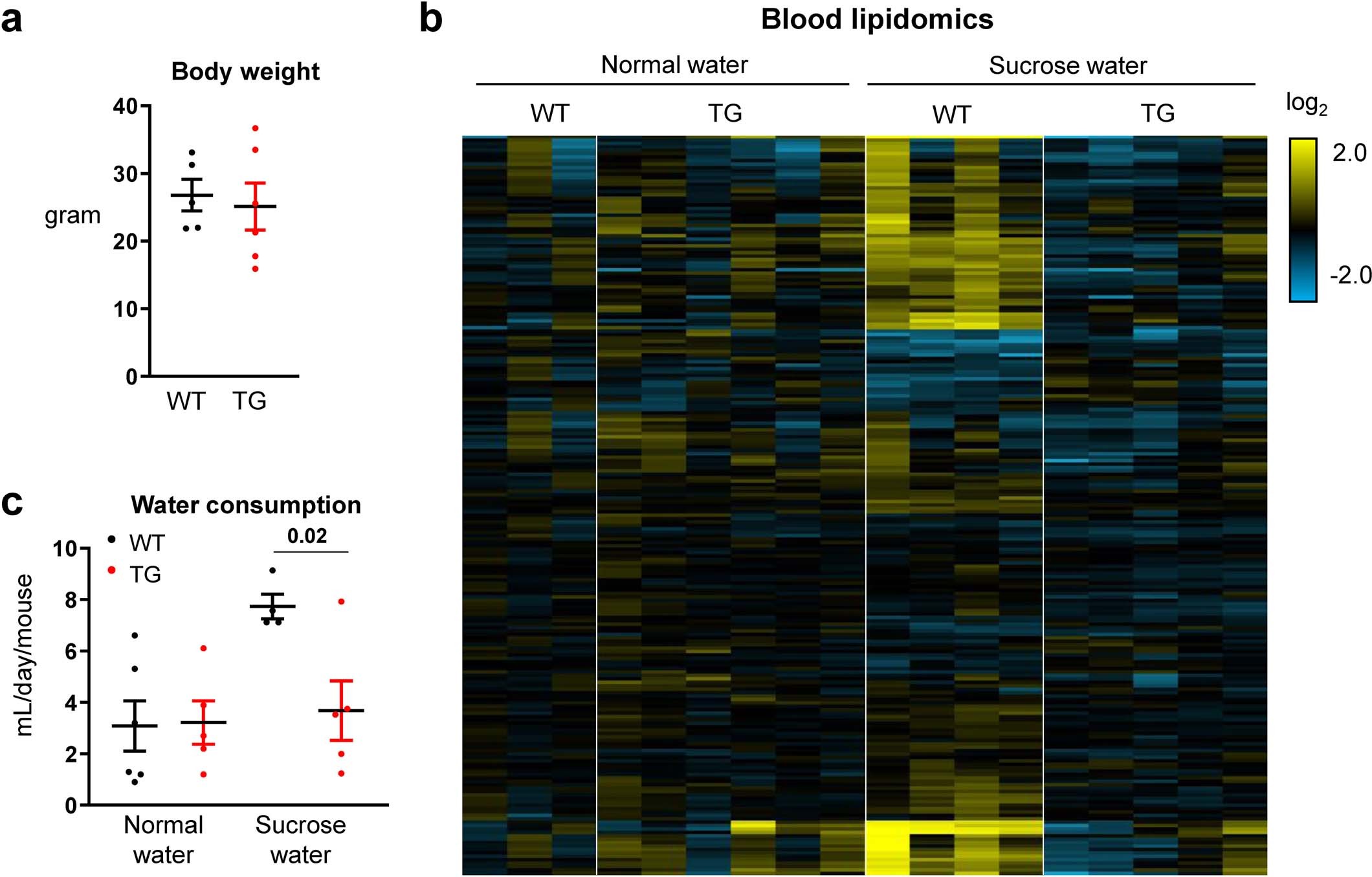 Extended Data Fig. 8: Intestine-specific Khk-C overexpression induces fructose aversion.