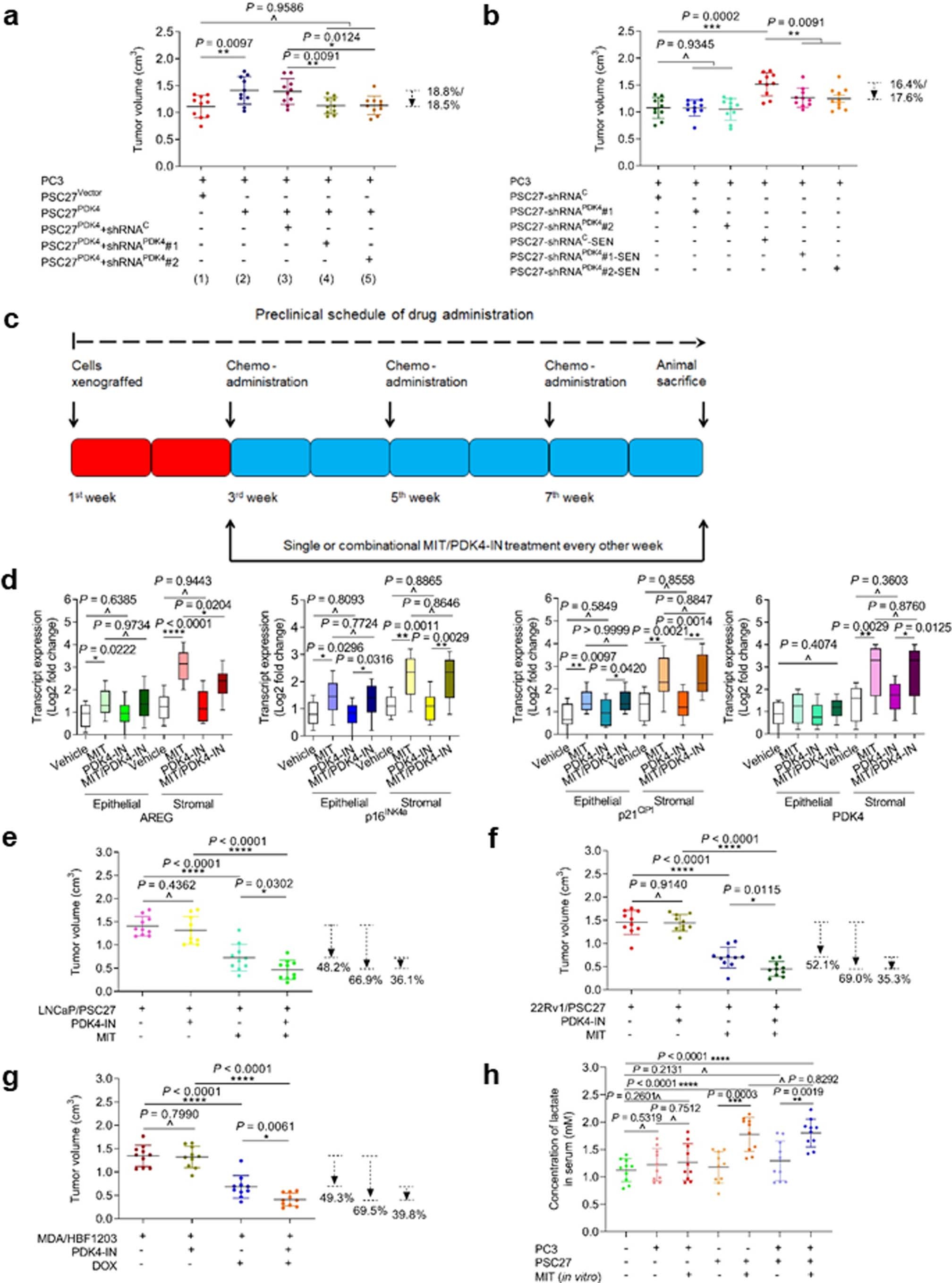 Extended Data Fig. 7: Schematic design of preclinical trial and comparative gene expression analysis.