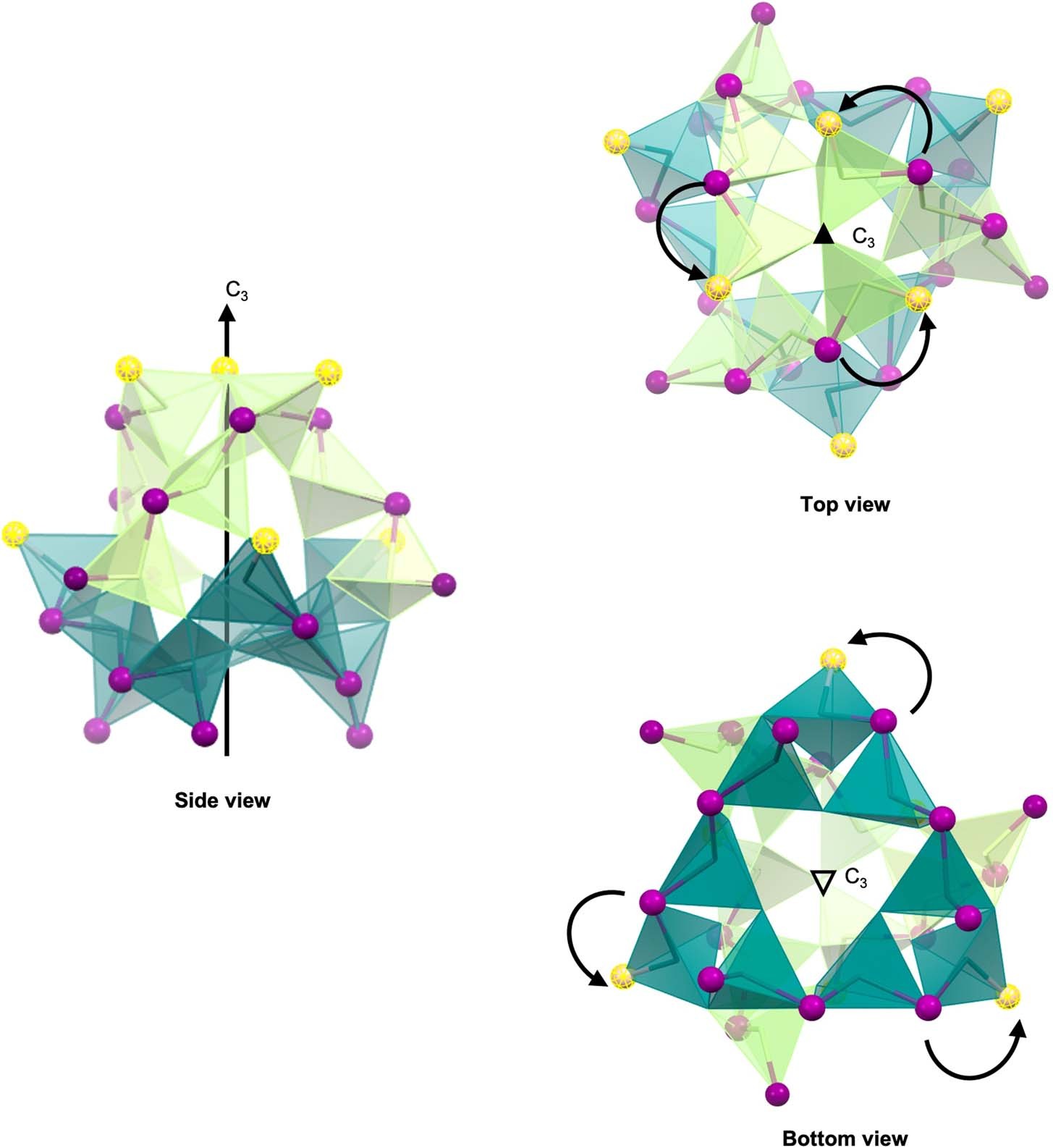 Extended Data Fig. 8: Symmetry breaking induced by surface ligands.