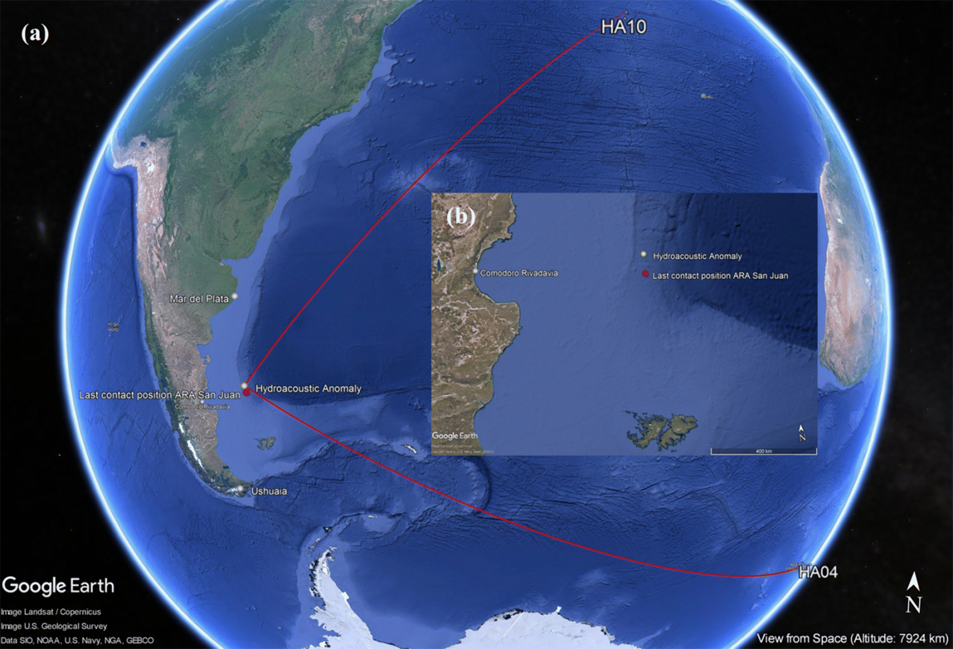 Egetræ falskhed velordnet Figure 1 | CTBTO's Data and Analysis Pertaining to the Search for the  Missing Argentine Submarine ARA San Juan | SpringerLink