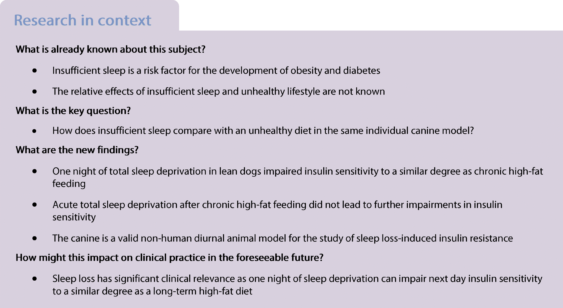 insulin resistance in dogs