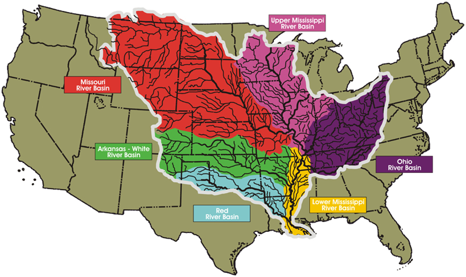 Mississippi River Watershed Map Figure 8 | Possible Solutions To Several Enigmas Of Cretaceous Climate |  Springerlink