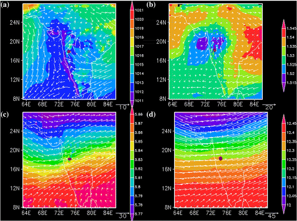 Figure 2 Wrf Simulation Of A Severe Hailstorm Over Baramati A Study Into The Space Time Evolution Springerlink