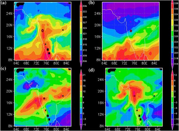 Figure 3 Wrf Simulation Of A Severe Hailstorm Over Baramati A Study Into The Space Time Evolution Springerlink