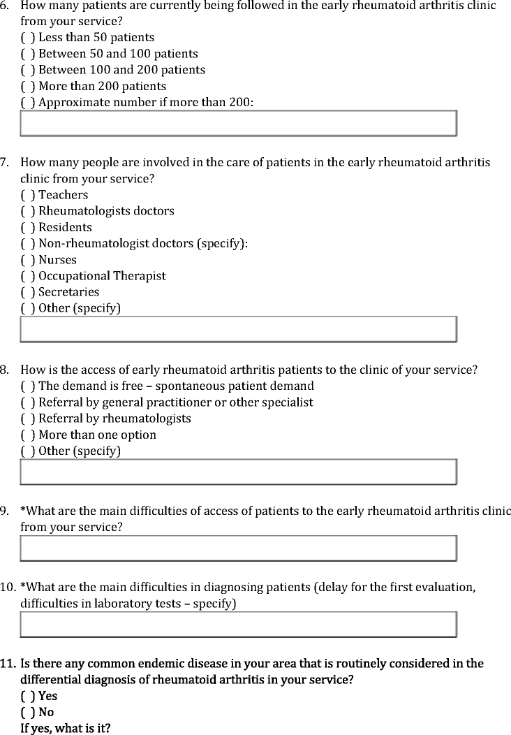 Rheumatoid Arthritis In Latin America The Importance Of An Early Diagnosis Springerlink