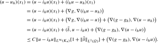 Optimal Error Estimates For Finite Element Discretization Of Elliptic Optimal Control Problems With Finitely Many Pointwise State Constraints Springerlink Optimal Error Estimates For Finite Element Discretization Of Elliptic Optimal Control Problems With Finitely Many Pointwise State Constraints Springerlink