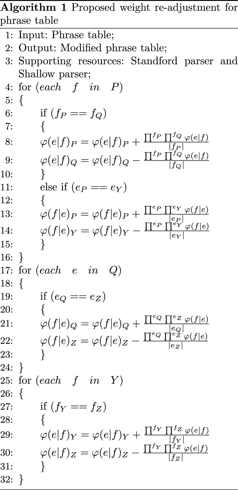 Phrase Table Re Adjustment For Statistical Machine Translation Springerlink Phrase Table Re Adjustment For Statistical Machine Translation Springerlink