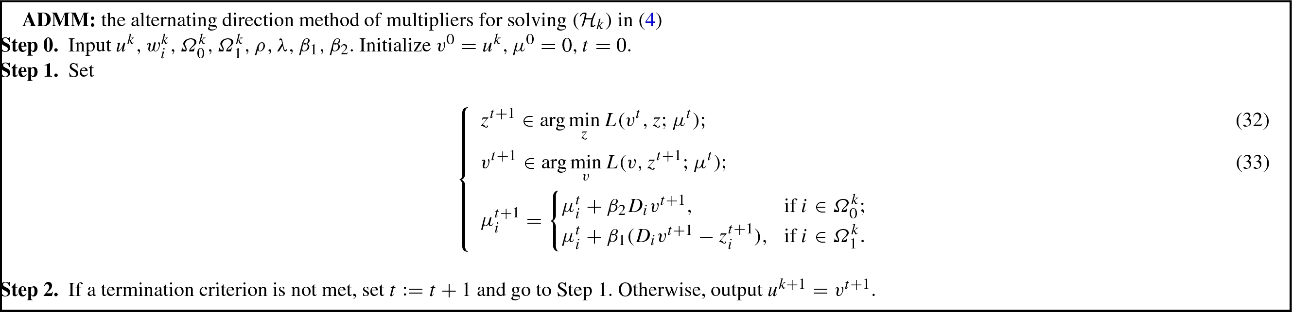 An Iterative Support Shrinking Algorithm For Non Lipschitz Optimization In Image Restoration Springerlink