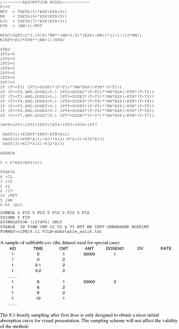 nonmem is predicting dv in steady state