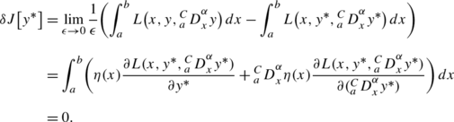 The Dubois Reymond Fundamental Lemma Of The Fractional Calculus Of Variations And An Euler Lagrange Equation Involving Only Derivatives Of Caputo Springerlink