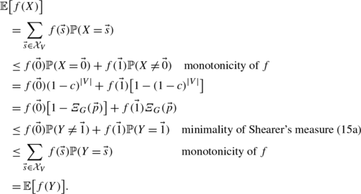 Shearer S Measure And Stochastic Domination Of Product Measures Springerlink