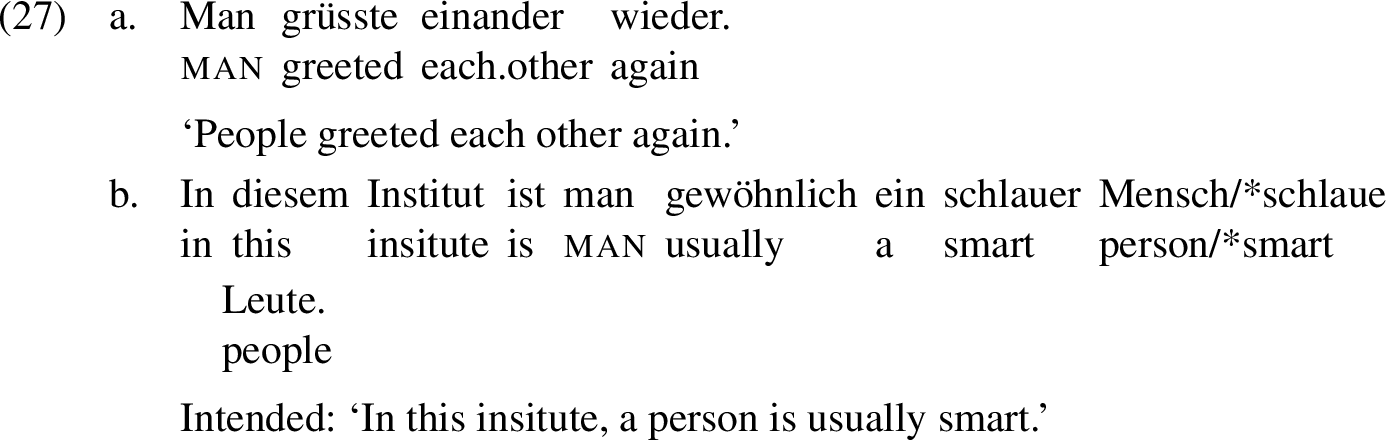 The Impersonal Gets Personal Springerlink