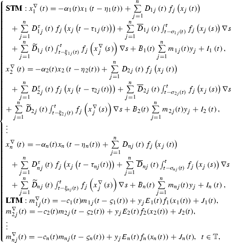 Pseudo Almost Periodic Solution On Time Space Scales For A Novel Class Of Competitive Neutral Type Neural Networks With Mixed Time Varying Delays And Leakage Delays Springerlink