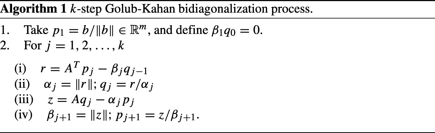 Regularization Properties Of Krylov Iterative Solvers Cgme And Lsmr For Linear Discrete Ill Posed Problems With An Application To Truncated Randomized Svds Springerlink
