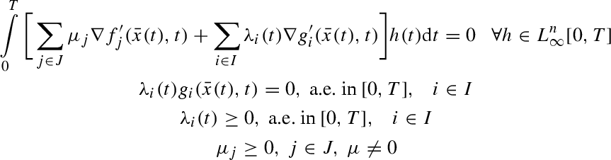 Optimality In Continuous Time Multiobjective Optimization And Vector Variational Like Inequalities Springerlink