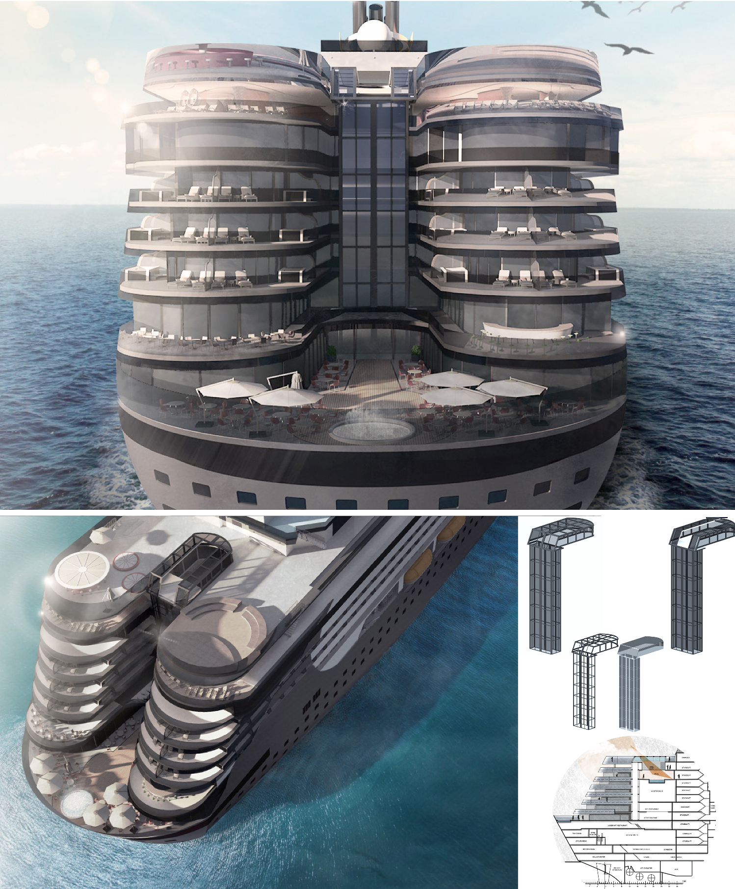 Figure 15 New Visions For Future Cruise Ship Vessels Springerlink