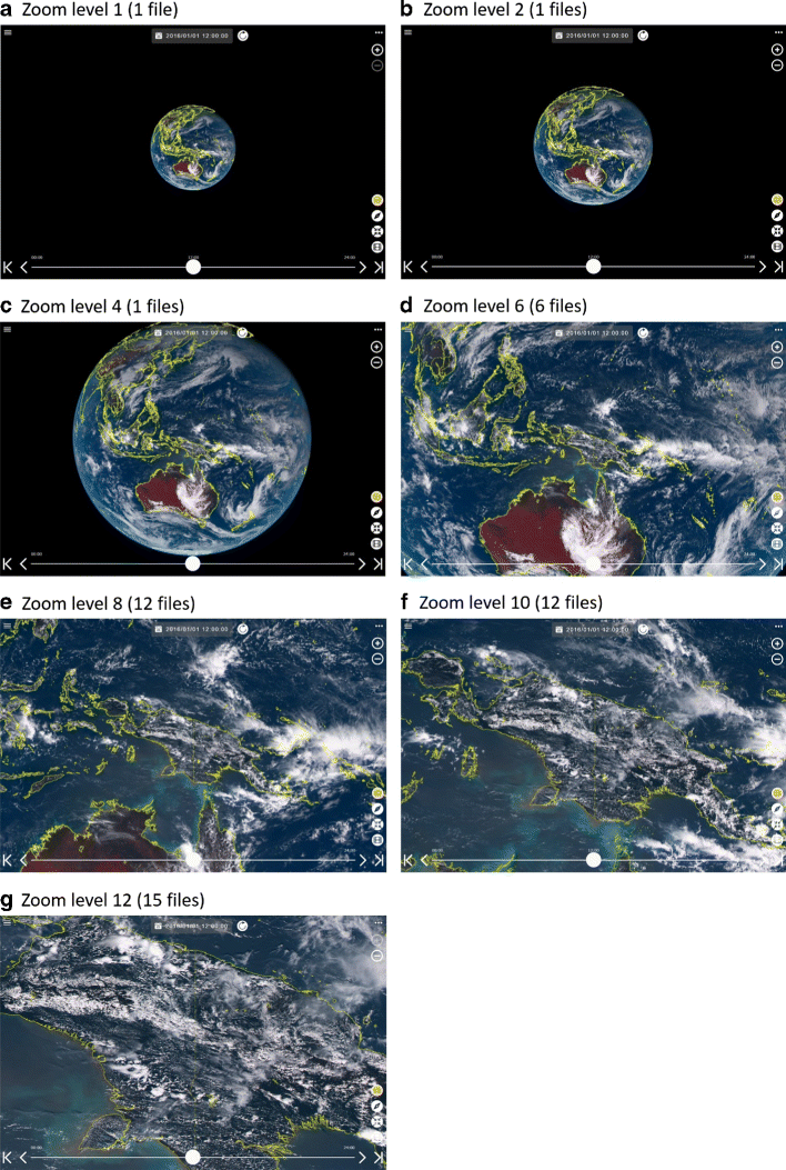 Figure 8 A Web Based Real Time And Full Resolution Data Visualization For Himawari 8 Satellite Sensed Images Springerlink