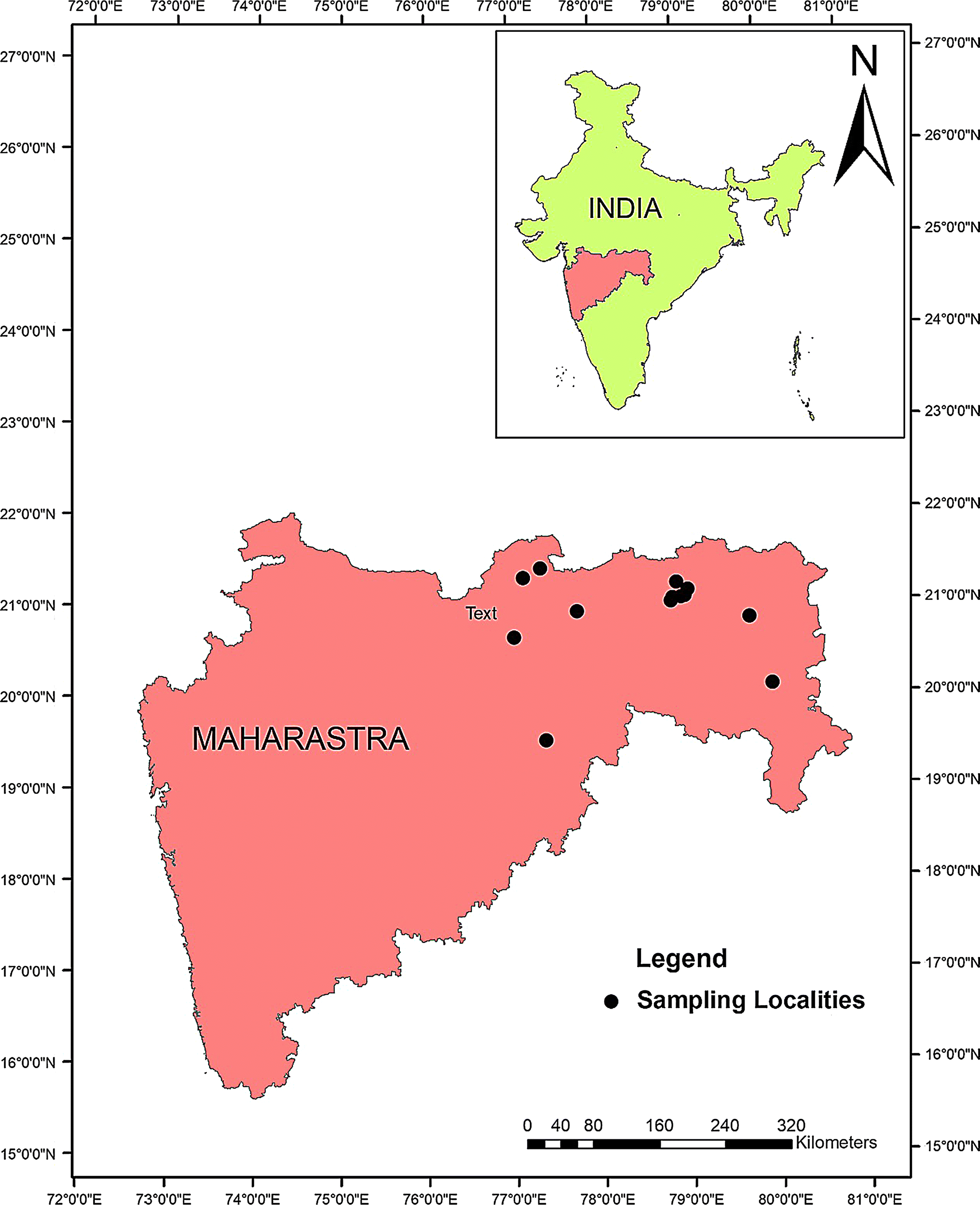 Vidarbha In Maharashtra Map Figure 2 | Scarab Beetles (Coleoptera: Scarabaeoidea: Scarabaeidae) Of  Vidarbha, India, With Notes On Distribution | Springerlink