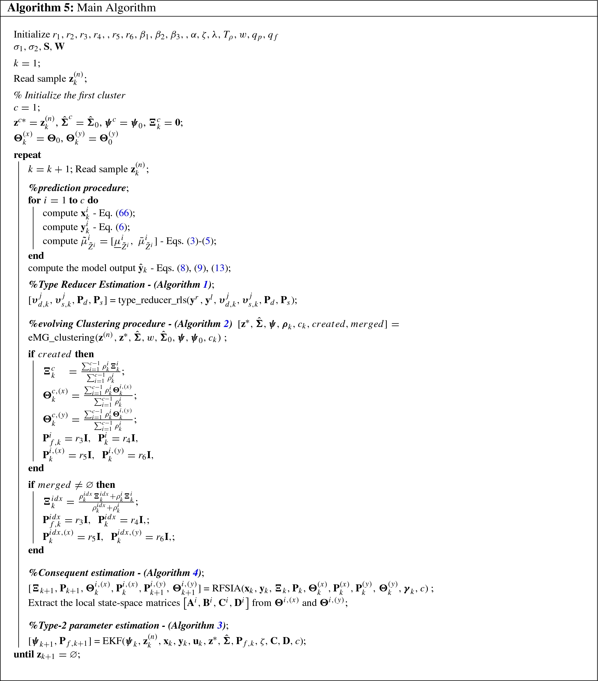 Multivariable State Space Recursive Identification Algorithm Based On Evolving Type 2 Neural Fuzzy Inference System Springerlink