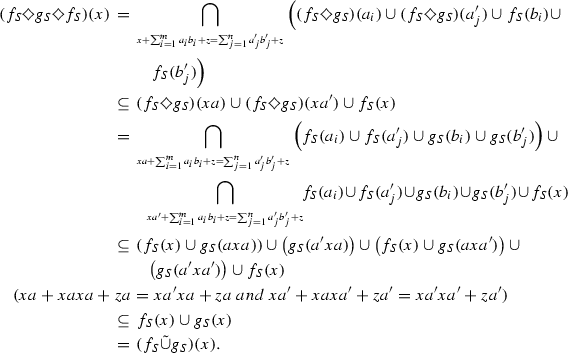 Applications Of Soft Union Sets In H H Hemiregular And H H Intra I N T R A Hemiregular Hemirings Springerlink