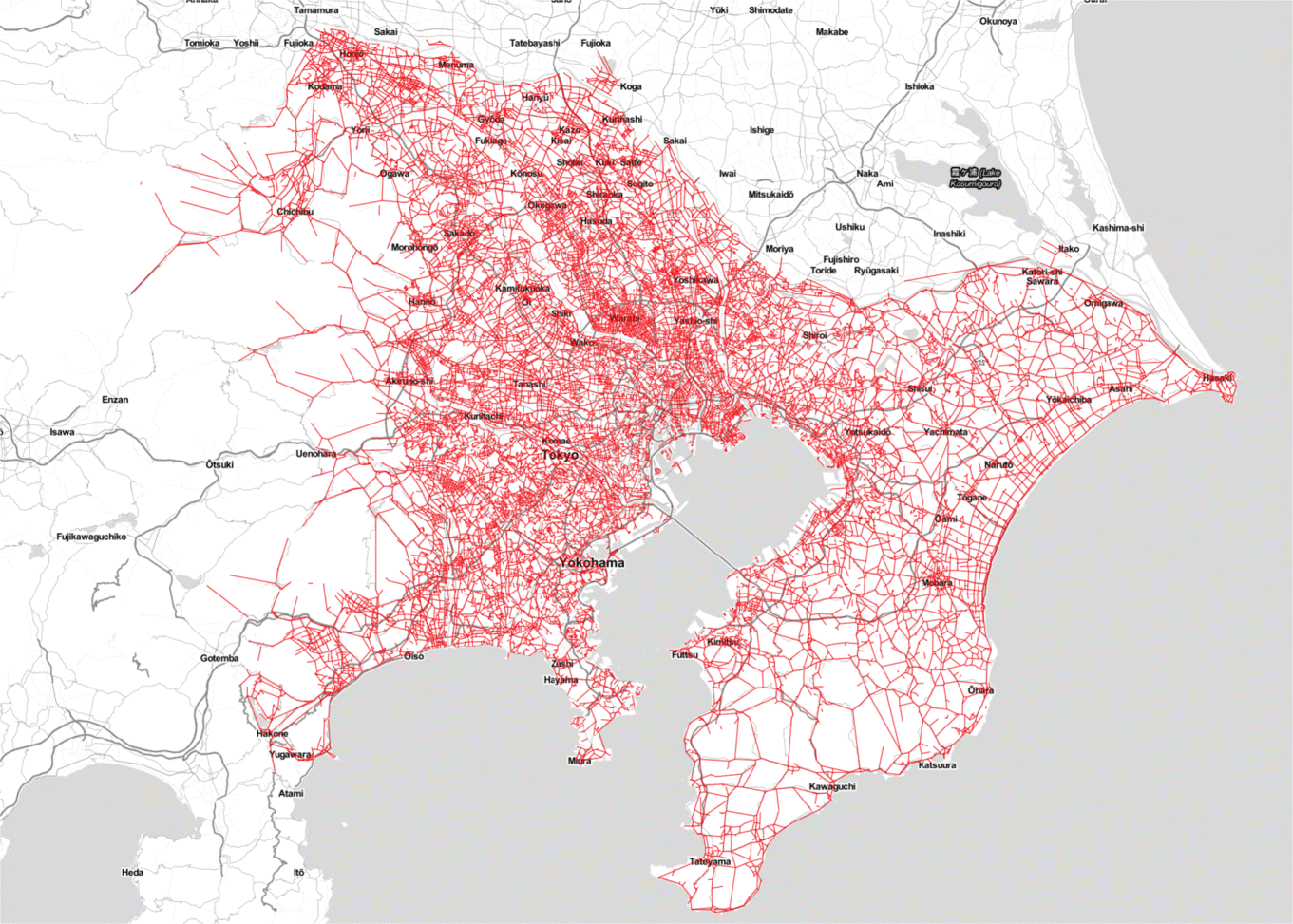 Stats, Maps n Pix: How big is Tokyo?