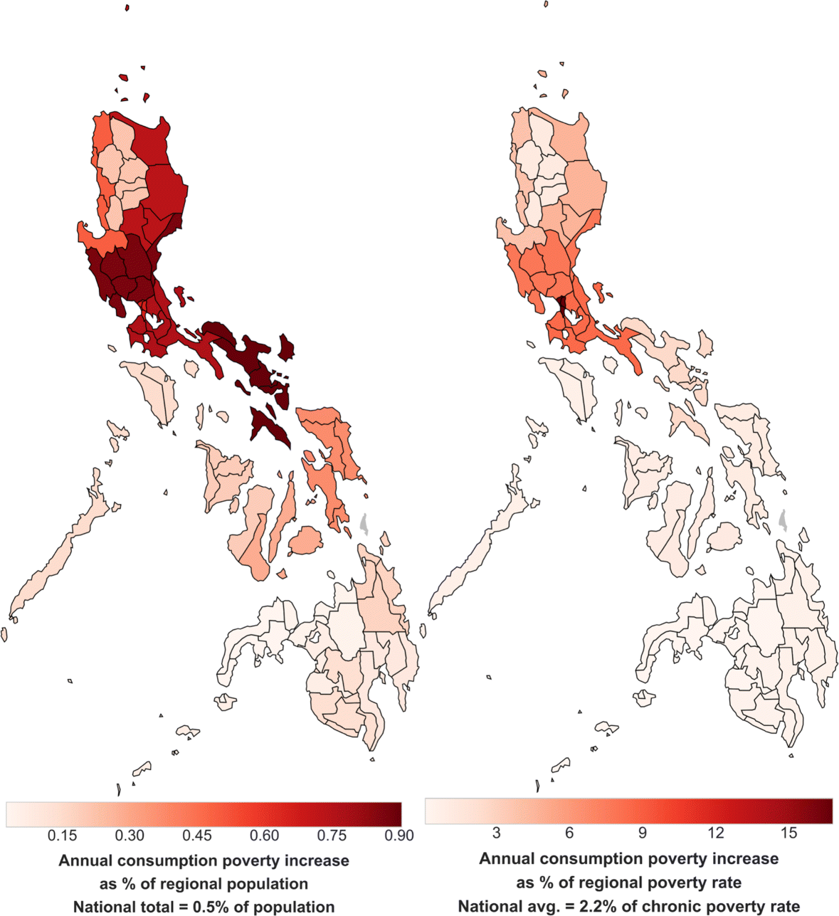 Figure 5 Measuring Natural Risks In The Philippines Socioeconomic Resilience And Wellbeing Losses Springerlink Philippines Poverty Map 2022