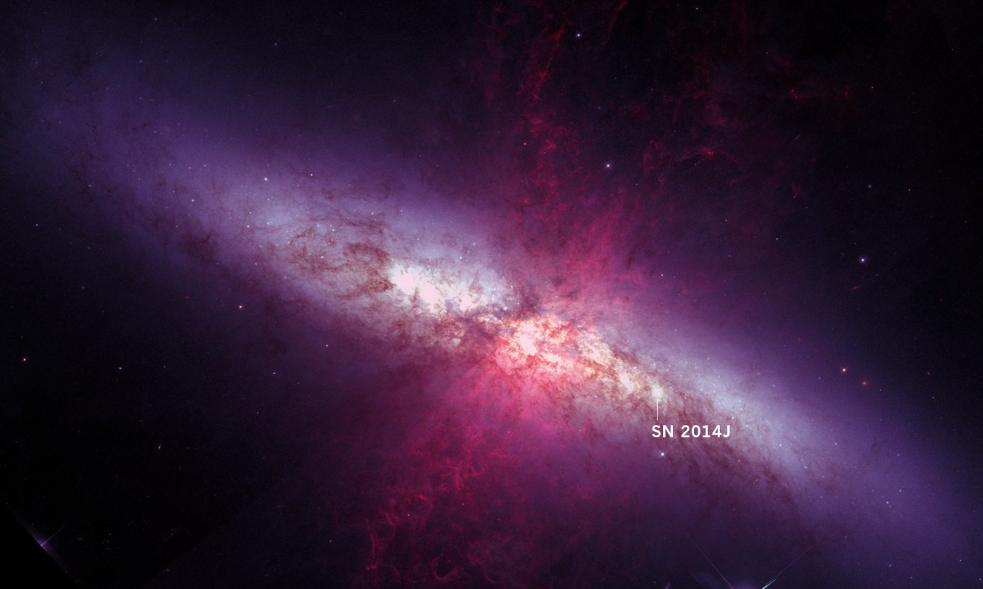 Supernova seen through γ-ray eyes | Nature