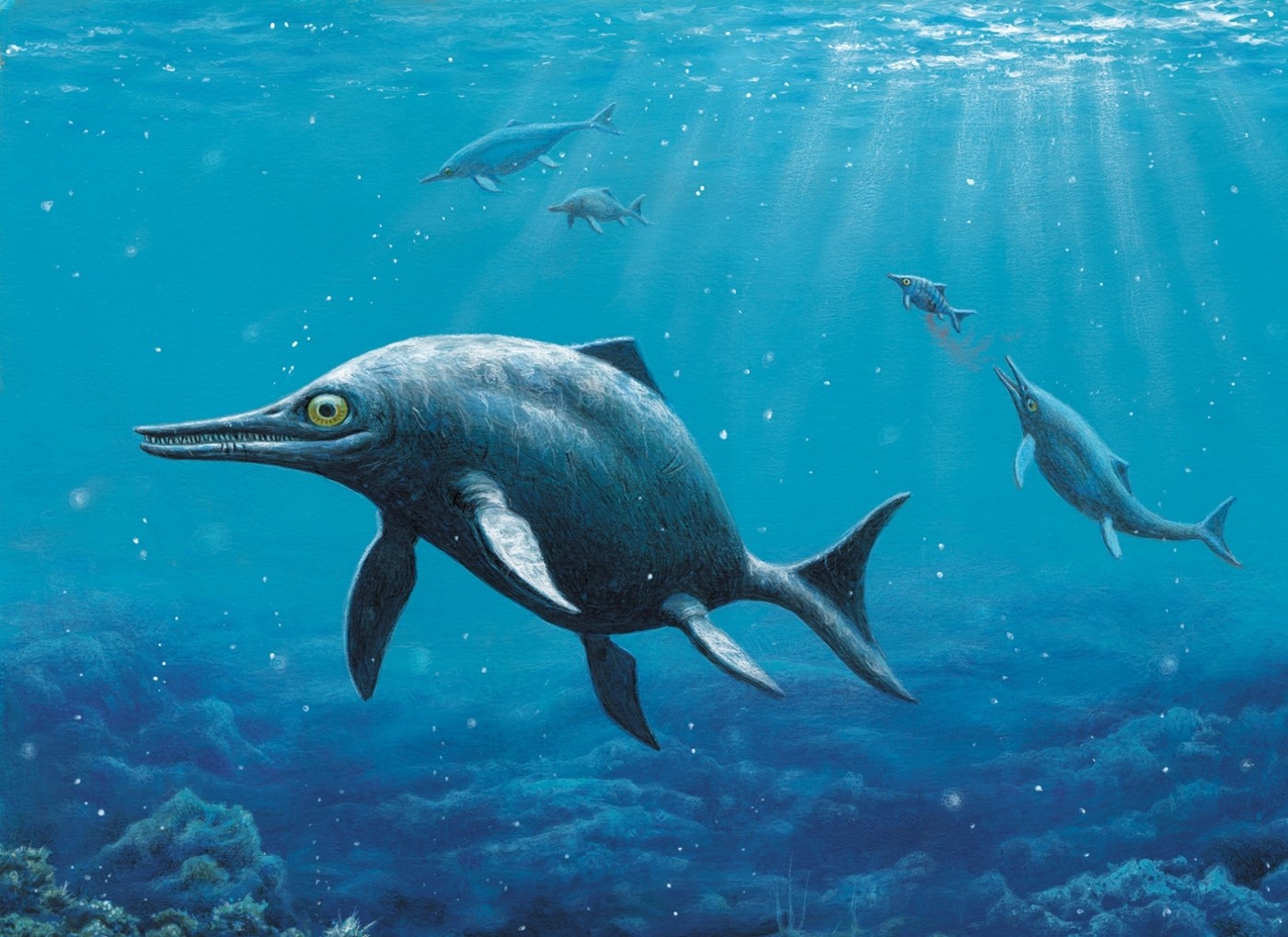 How giant marine reptiles terrorized the ancient seas | Nature