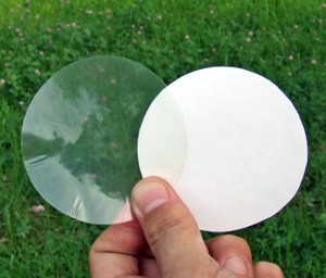 Transparent paper: Clearly different