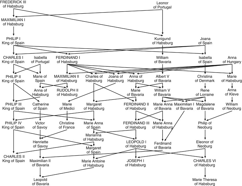 Centuries of inbreeding among European royals responsible for