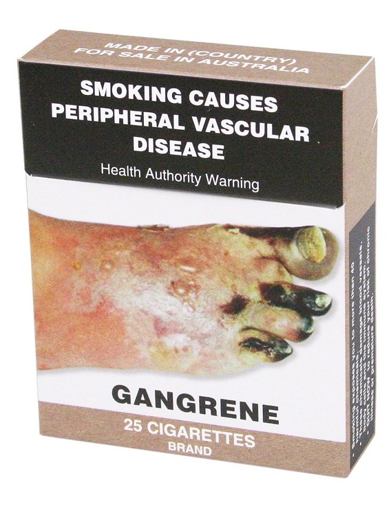 cigarette box warning