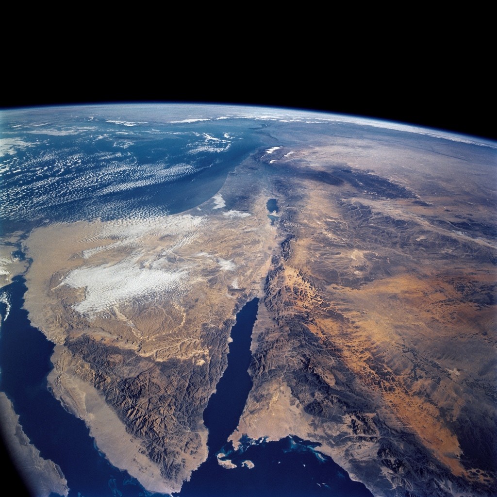 ESA - Dead Sea, Middle East
