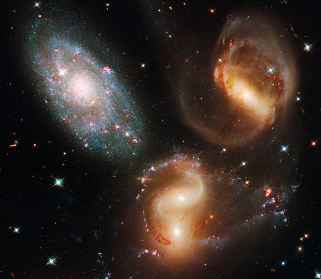 collisions between galaxies