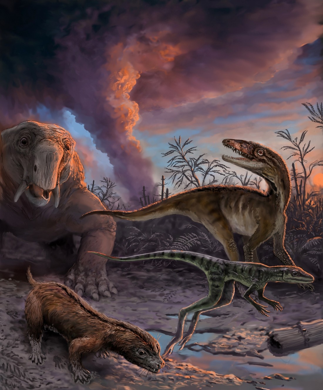 first dinosaurs