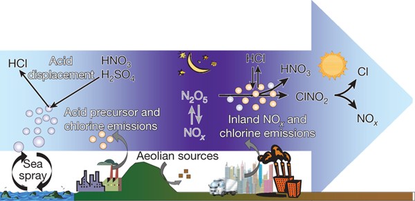 What is chlorines presence in the environment