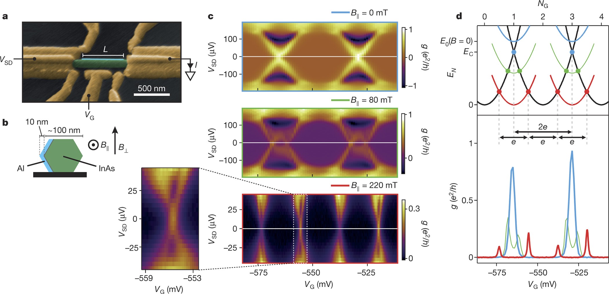 Exponential protection of zero modes in Majorana islands | Nature