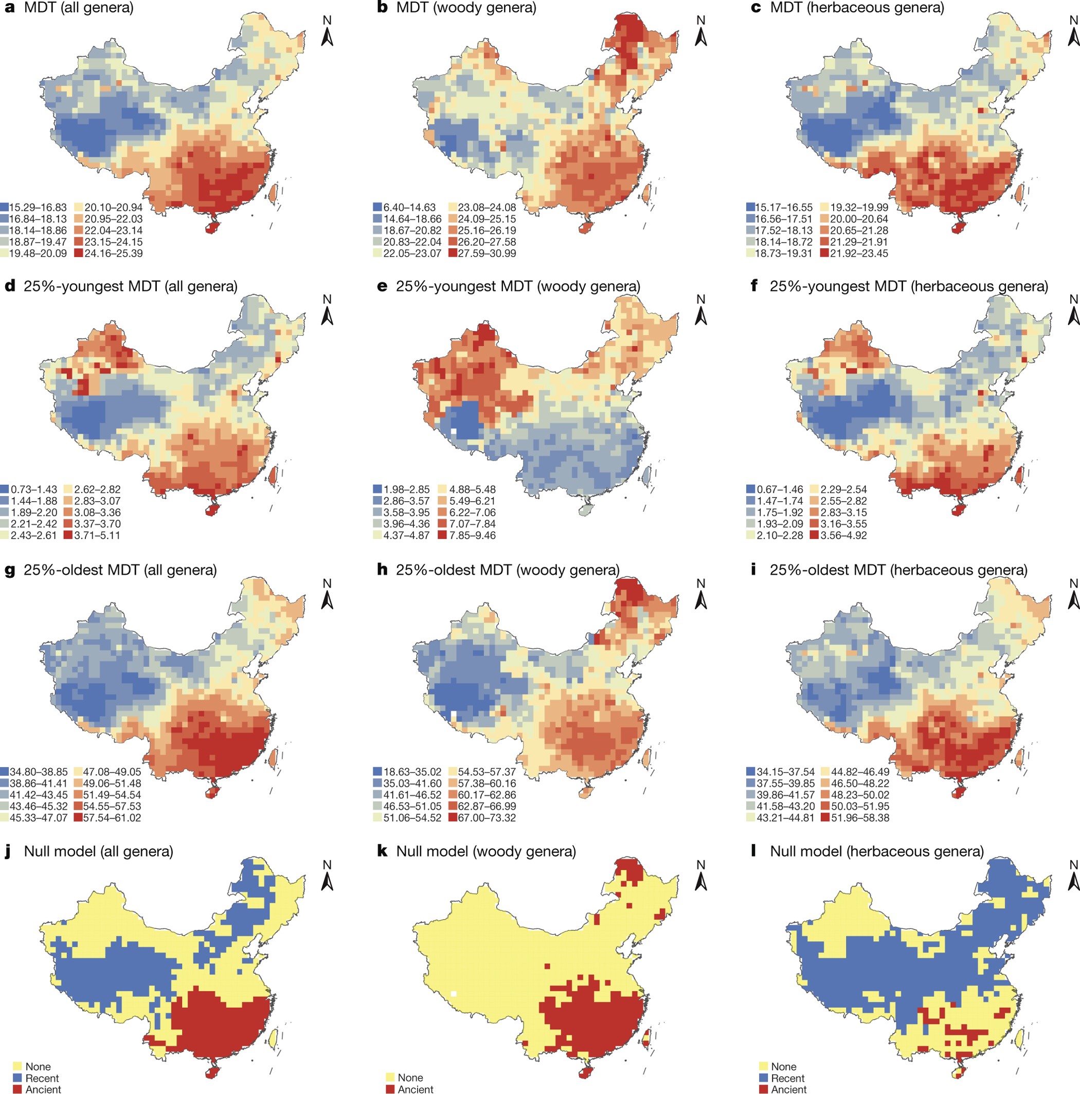 Evolutionary History Of The Angiosperm Flora Of China Nature