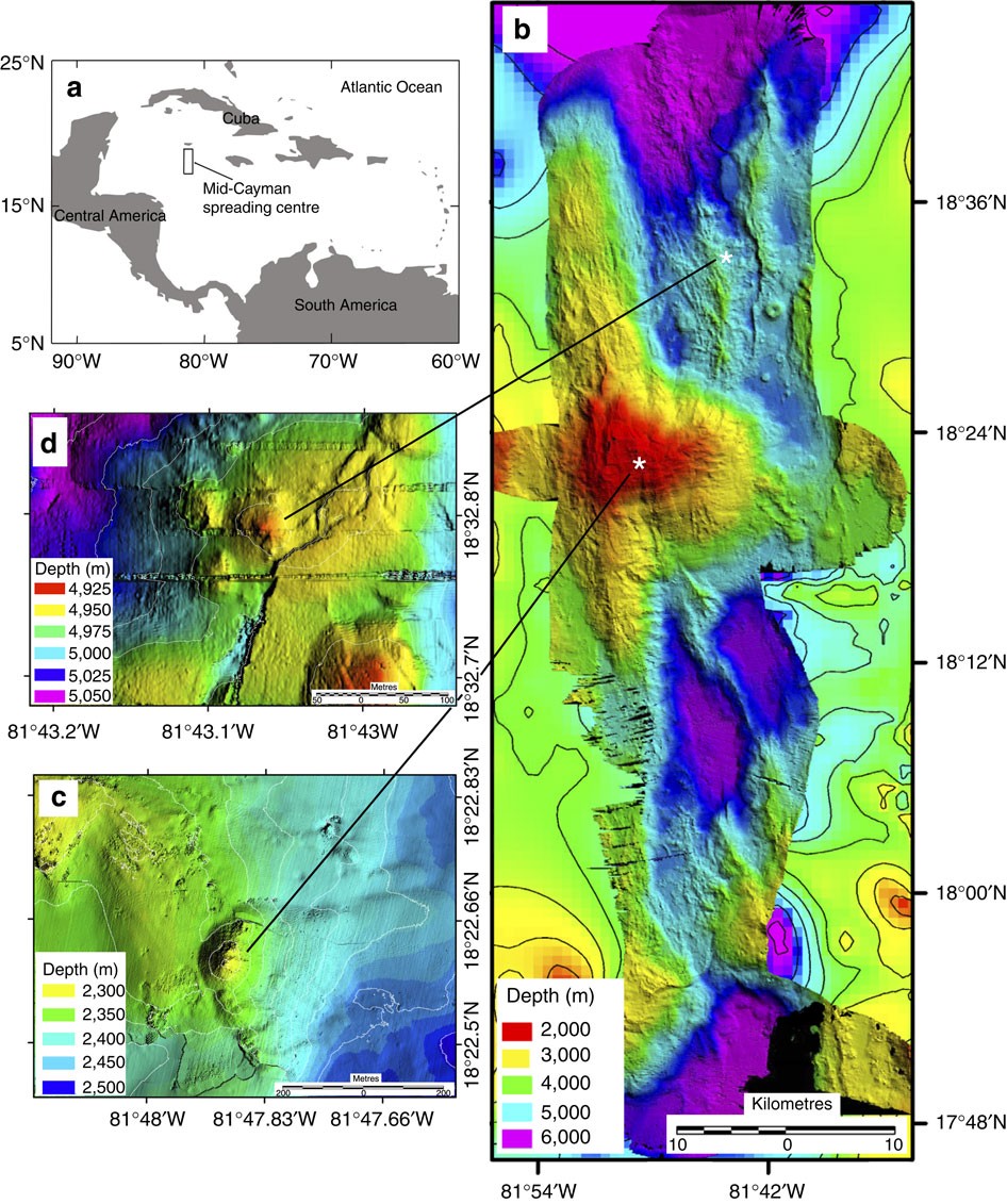 Hydrothermal Vent Fields And Chemosynthetic Biota On The