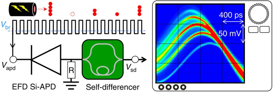 Figure 2: Schematic representation of the fast-gated experimental set-up.