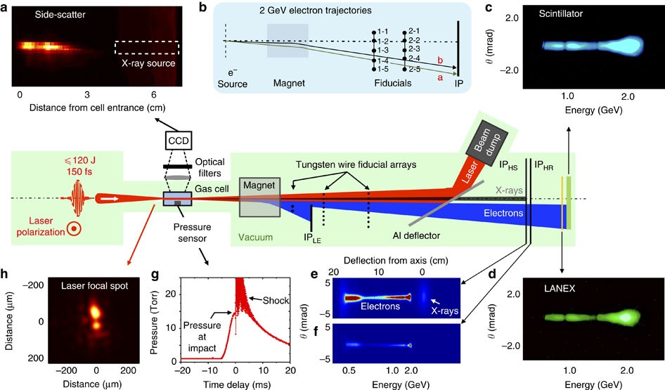 Time evolution of a radial wire arrays composed of 16 tungsten wires