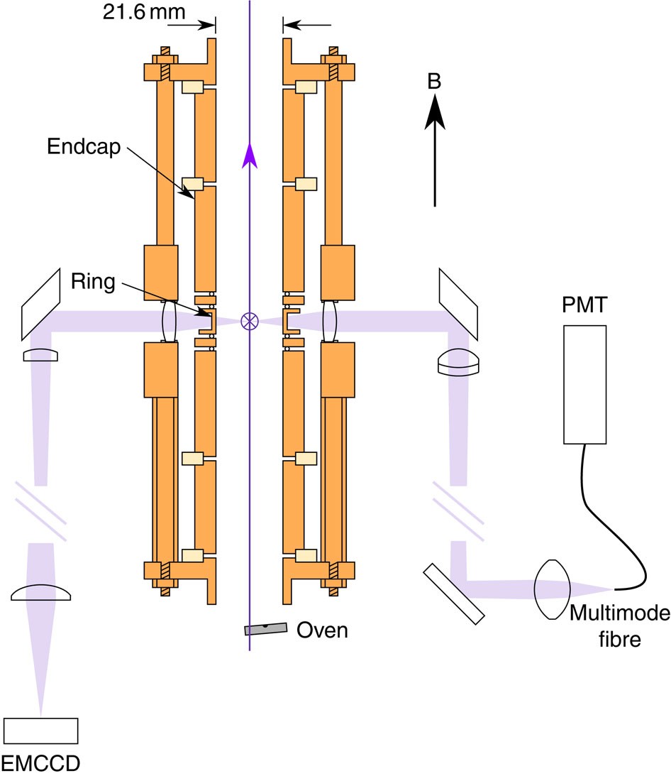 Studying Argon Gas Trapped in Two-Dimensional Array of Tiny Cages