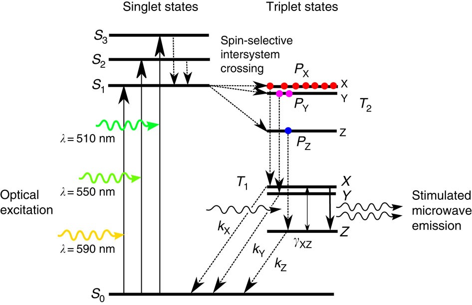 Enhanced Magnetic Purcell Effect In Room Temperature Masers