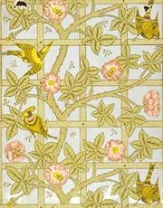 Floral Vintage Seamless Pattern Wit Birds For Retro Wallpapers Enchanted  Vintage Flowers Arts And Crafts Movement Inspired William Morris Style  Stock Illustration  Download Image Now  iStock