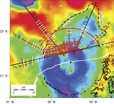 give Fordøjelsesorgan vest Importance of pre-impact crustal structure for the asymmetry of the  Chicxulub impact crater | Nature Geoscience