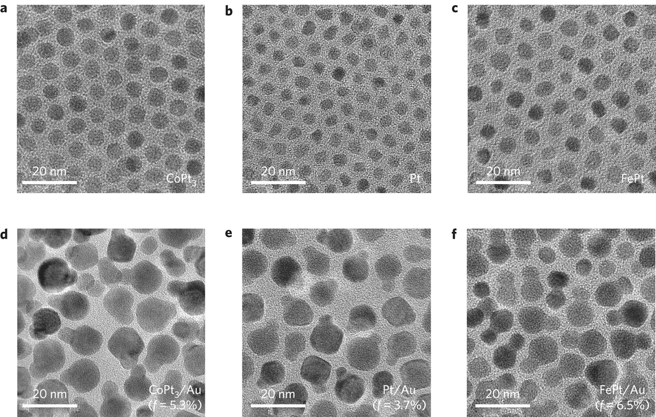 Heterogeneous Nucleation And Shape Transformation Of Multicomponent Metallic Nanostructures Nature Materials