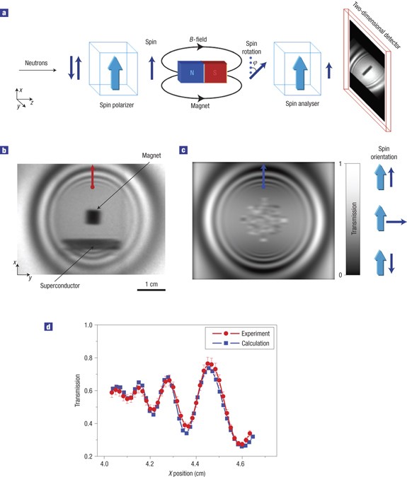 Three-dimensional of magnetic fields with polarized | Nature Physics