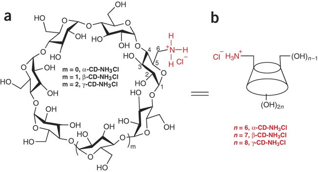 Facile Synthesis Of Mono 6 Amino 6 Deoxy A B G Cyclodextrin Hydrochlorides For Molecular Recognition Chiral Separation And Drug Delivery Nature Protocols