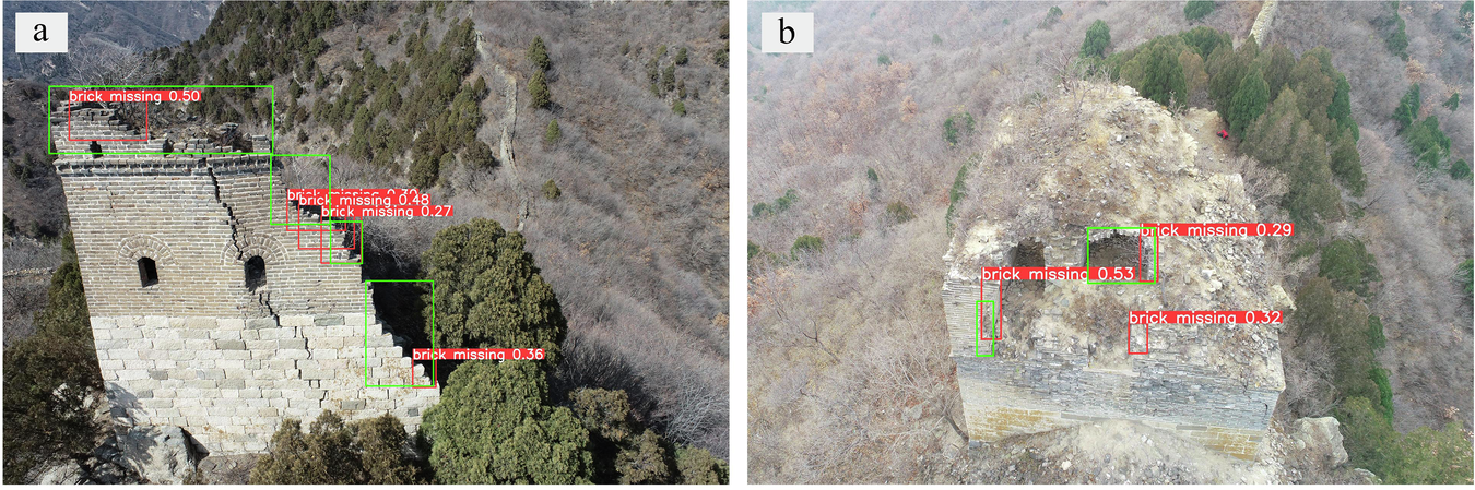 Fig. 13: Examples of detection errors.