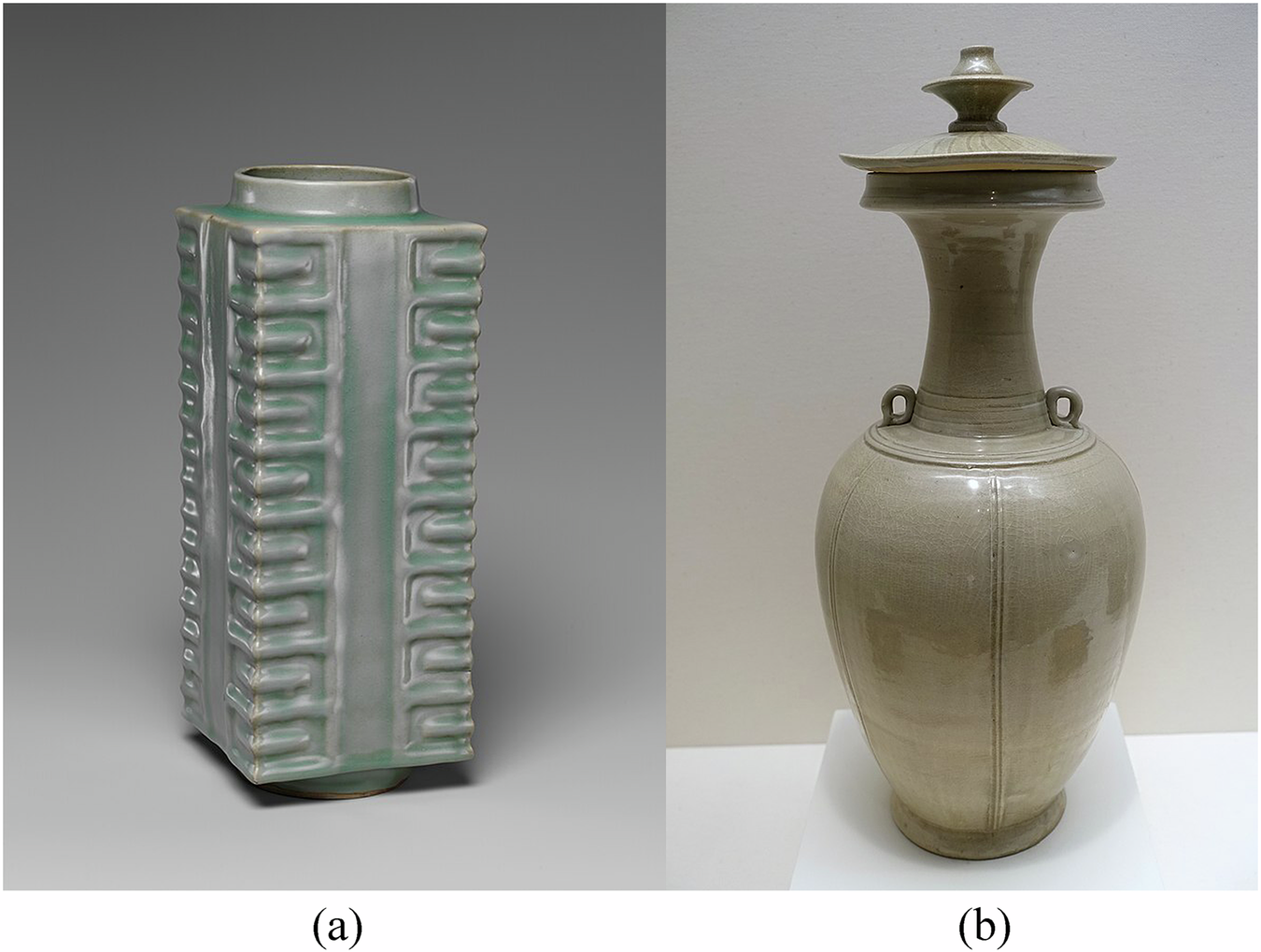 Fig. 5: Representative examples of Song Dynasty Longquan Porcelain Vases.